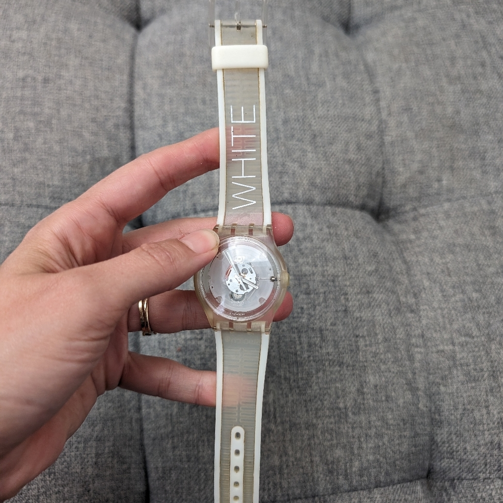 Swatch white Olympic Edition